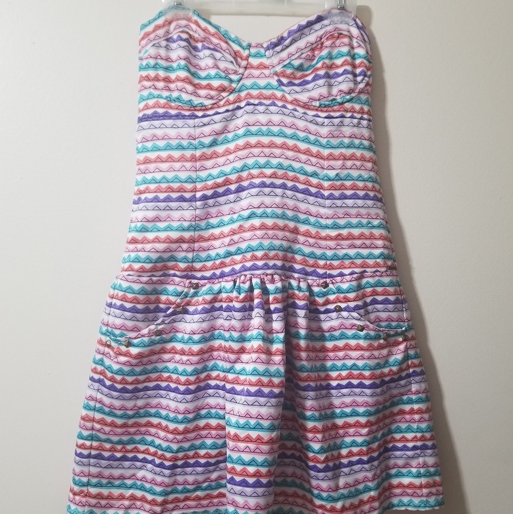 BILLABONG - strapless Aztec dress Host Pick 6/5/2022